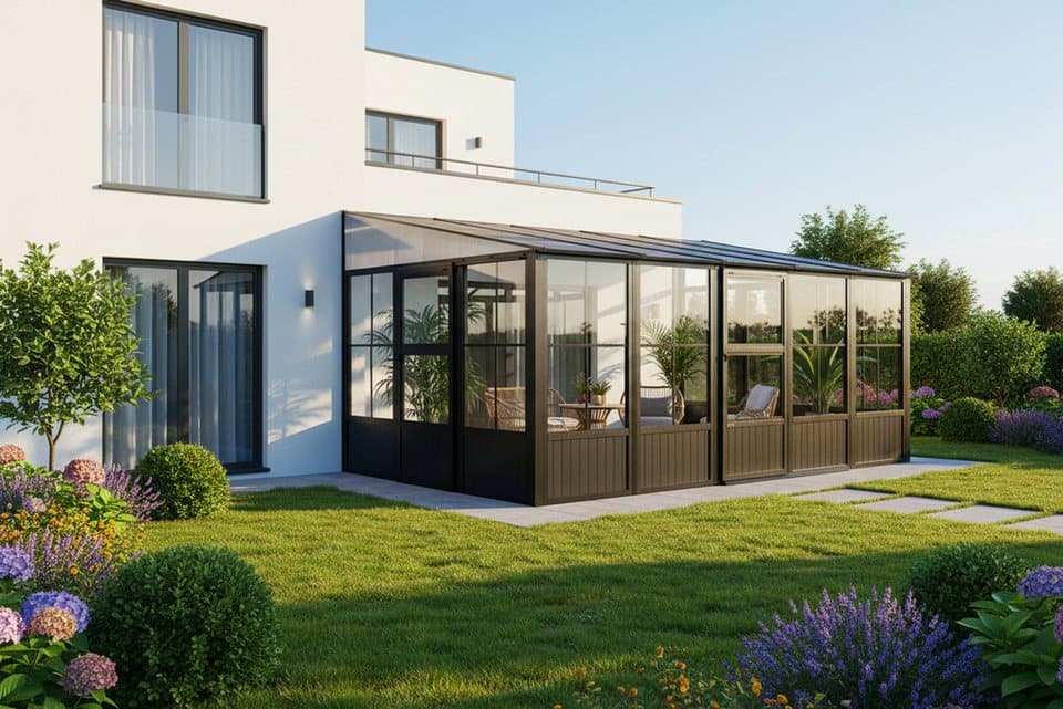 Sojag Terrassendach Mural 10x16, BxT: 502x309 cm, Schneelast bis 150 kg/m² - Thumbnail 7