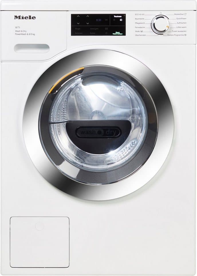 Miele Waschtrockner WTI360 WPM PWash 8/5 kg, 8 kg, 5 kg, 1600 U/min, Getestet auf 20 Jahre perfekte Wäschepflege, 25 Jahre Motorgarantie - Thumbnail 13