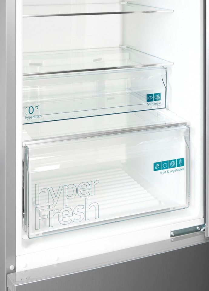 SIEMENS Kühl-/Gefrierkombination iQ300 KG39N2LAF, 203 cm hoch, 60 cm breit, noFrost, hyperFresh 0°C Schublade, nahtlose Platzierung, LED-Licht - Thumbnail 12