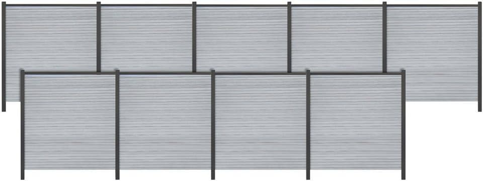 Tetzner & Jentzsch Sichtschutzelement WARREN 7, (Set), pflegeleicht, coextrudierte Oberfläche, Design-Oberfläche - Bild 1