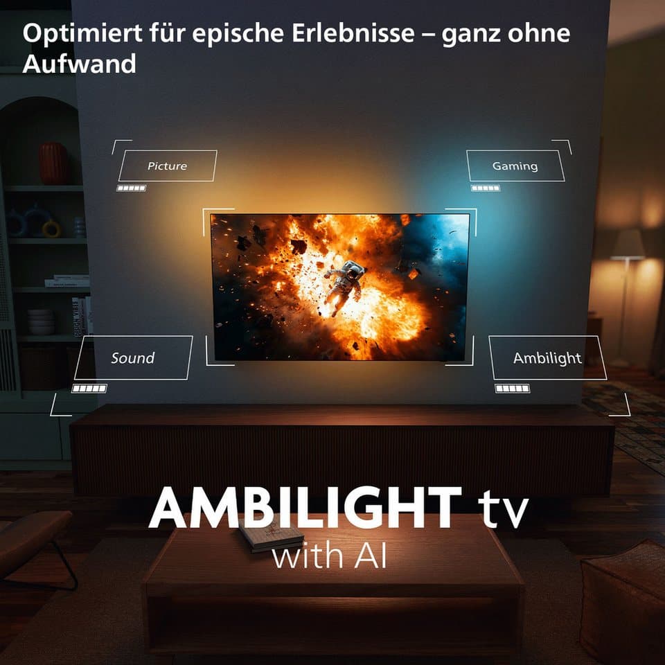 Philips 65PQS8501/12 QLED-Fernseher (164 cm/65 Zoll, 4K Ultra HD, Smart-TV) - Thumbnail 3