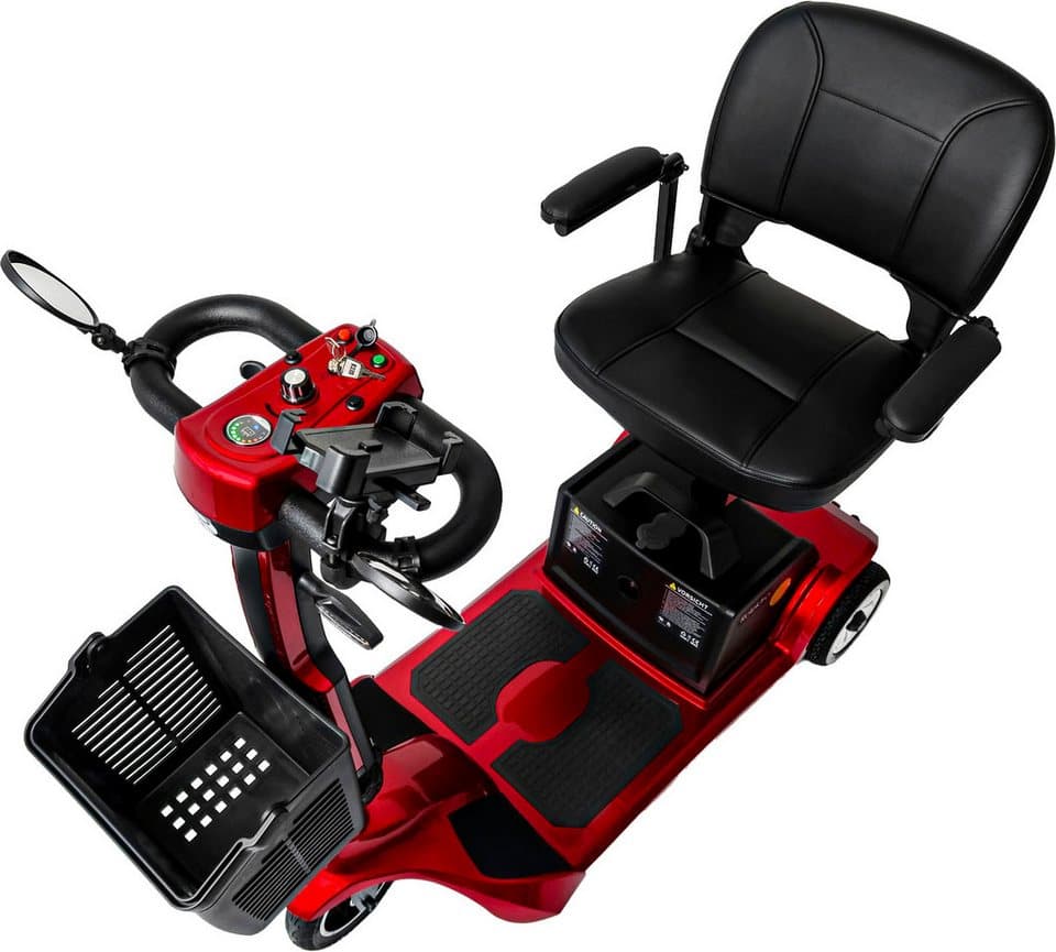 Rolektro Elektromobil E-Trike 6 V.3, Rot, 24V-20Ah Lithium-Akku, 300 Watt, 6 km/h - Thumbnail 5
