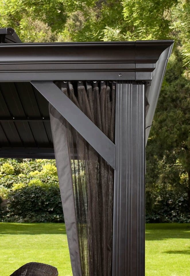 Sojag Pavillon Gazebo Messina, (Set), BxT: 363x483 cm, inkl. Moskitonetze - Thumbnail 6