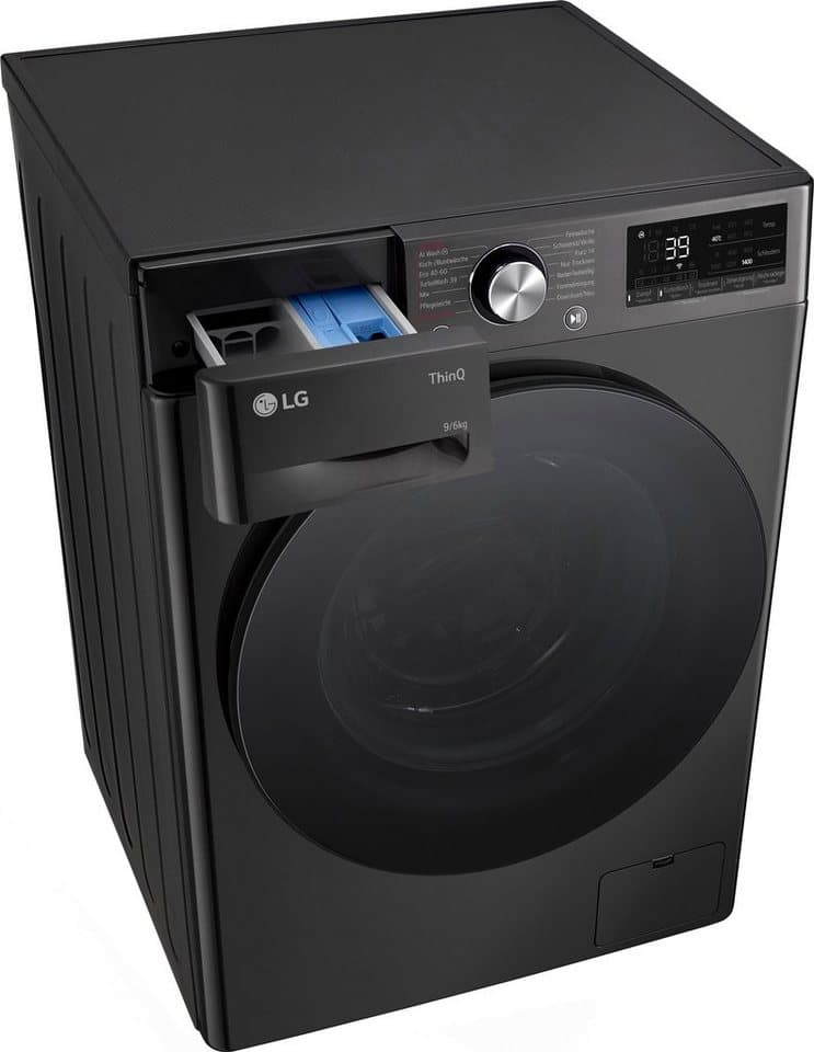LG Waschtrockner Serie 7 W4WR7096YB, 9 kg, 6 kg, 1400 U/min - Thumbnail 10