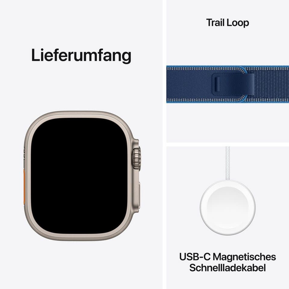 Apple Watch Ultra 3 GPS + Cellular 49mm Smartwatch (Watch OS), 1-tlg. - Thumbnail 8