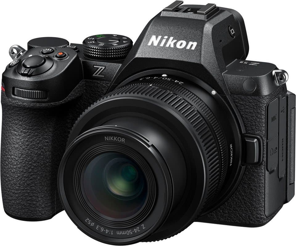 Nikon Kit Z5II + Nikkor Z 24-50mm f4-6.3 Vollformat-Digitalkamera (Nikkor Z 24-50mm f4-6.3, 24,5 MP, 2,1x opt. Zoom, Bluetooth, WLAN) - Thumbnail 6