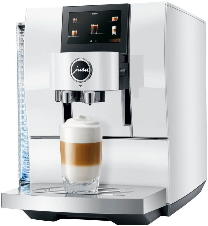 JURA Kaffeevollautomat 15410 Z10 Diamond White (EA), 51 Spezialitäten, Touch, Light & Cold Brew - Thumbnail 2