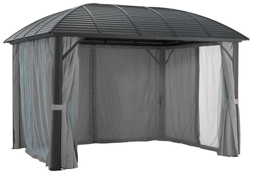 KONIFERA Pavillon Málaga, inkl. 4 Seitenteile und 4 Moskitonetzten, Aluminiumgestell - Thumbnail 6