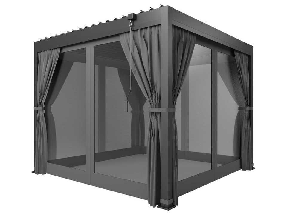 KONIFERA Pavillon Pergola Alhambra Steel, verschiedene Größen, ohne Seitenteile - Thumbnail 13
