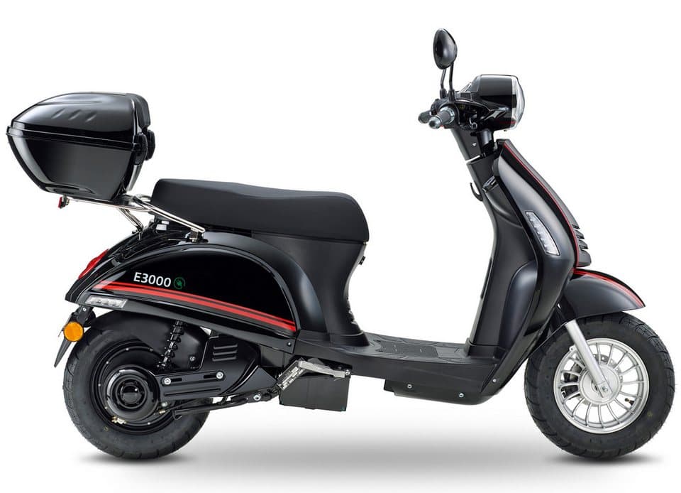 Luxxon E-Motorroller E3000, 3000 W, 45 km/h, bis zu 55 km Reichweite, mit Straßenzulassung, 2 Sitzplätze - Thumbnail 2