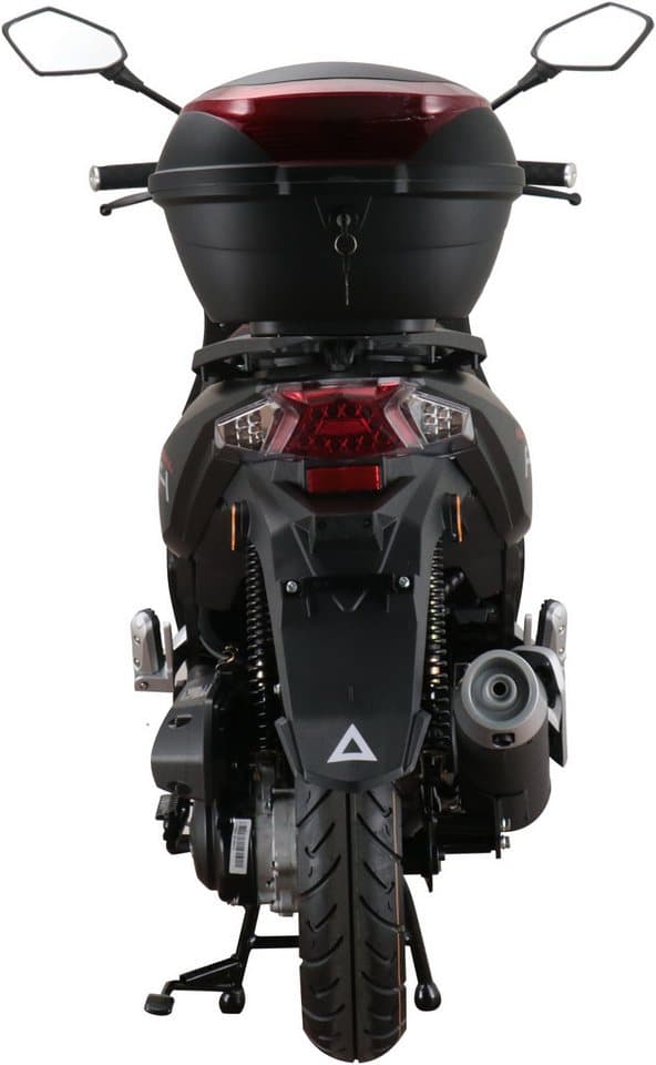 Alpha Motors Motorroller Mustang FI, 50 ccm, 45 km/h, Euro 5, (Set, mit Topcase), mit USB-Anschluss und Lenkerschloss, sportliches Design - Thumbnail 8