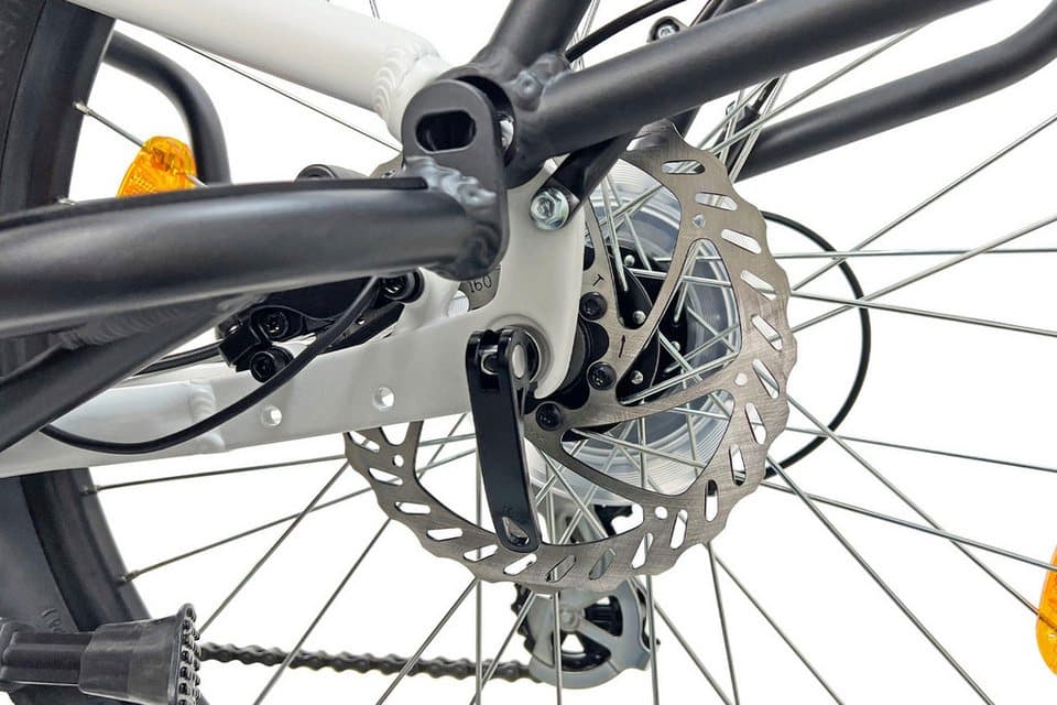 LLobe E-Bike Lastenrad Cargo City E-Bike Cargado, 7 Gang Shimano Tourney Schaltwerk, Kettenschaltung, Mittelmotor, 468 Wh - Thumbnail 13