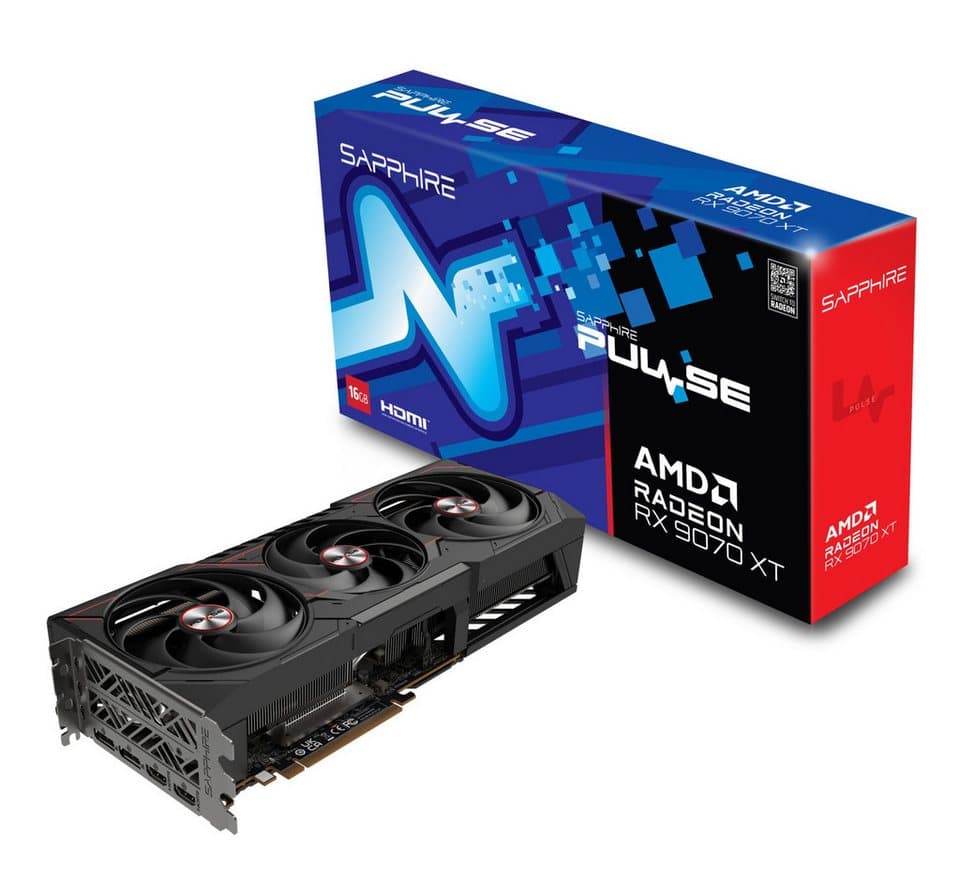 Sapphire Radeon RX 9070 XT Grafikkarte
