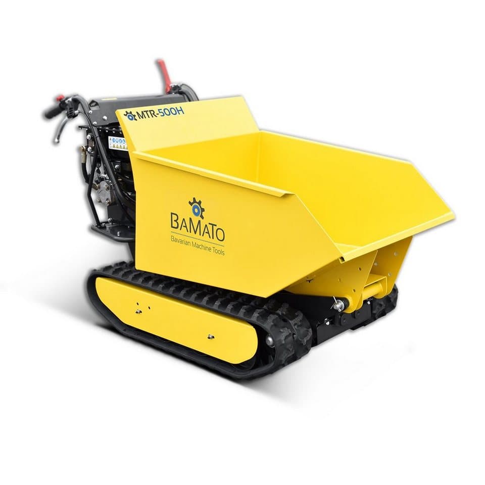 BAMATO Motorschubkarre MTR-500H, 215 l, 1-tlg., Minidumper, Raupendumper, Dumper - Thumbnail 5