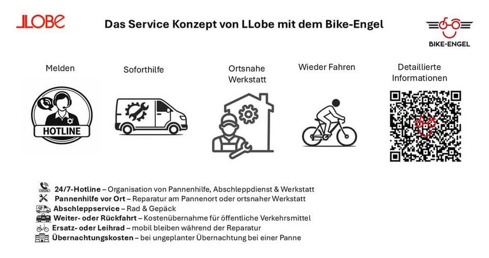 LLobe E-Bike Klapprad Moto E-Bike Moto 2.6, 8 Gang Shimano Tourney Schaltwerk, Kettenschaltung, Heckmotor, 280,11 Wh - Thumbnail 12