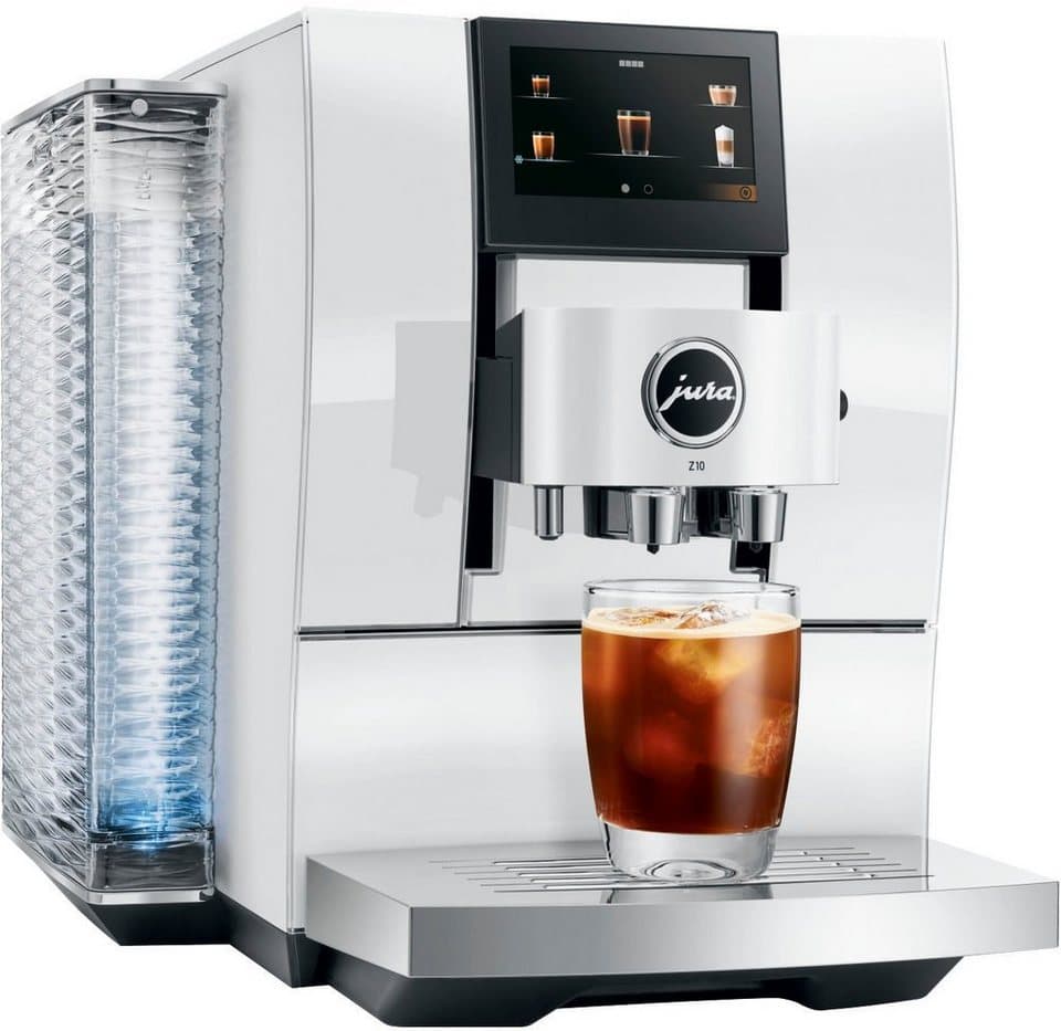 JURA Kaffeevollautomat 15410 Z10 Diamond White (EA), 51 Spezialitäten, Touch, Light & Cold Brew - Thumbnail 10