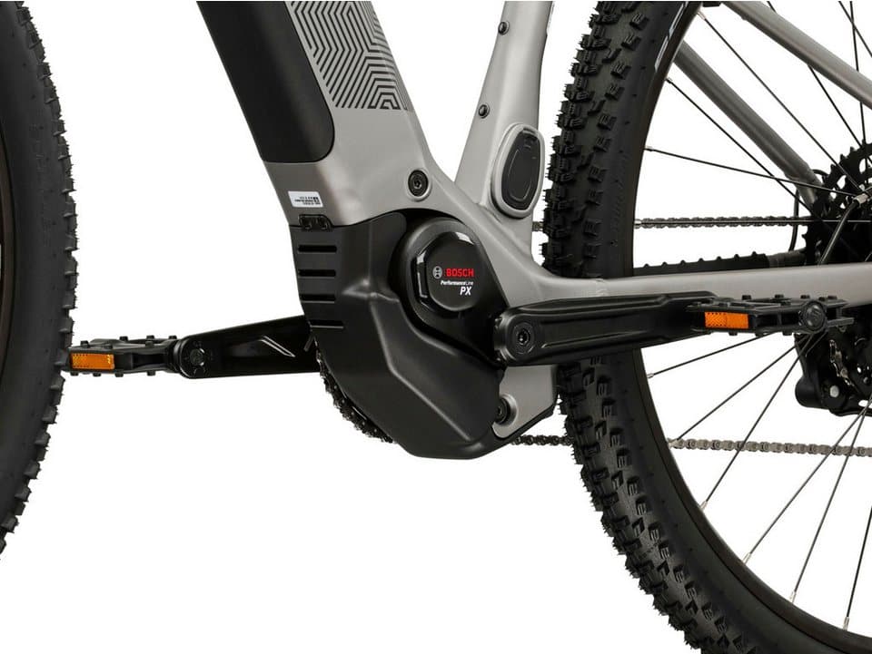 Kross E-Bike Mountainbike Influx Hybrid 2.0 16,7Ah / BOSCH 600 Wh 29" silber 9 Gänge 2026, 9 Gang Shimano CUES U4000 Schaltwerk, Kettenschaltung, Mittelmotor, 600 Wh, BOSCH PERFORMANCE LINE PX 36 V/250 W, Mittelmotor - Thumbnail 11