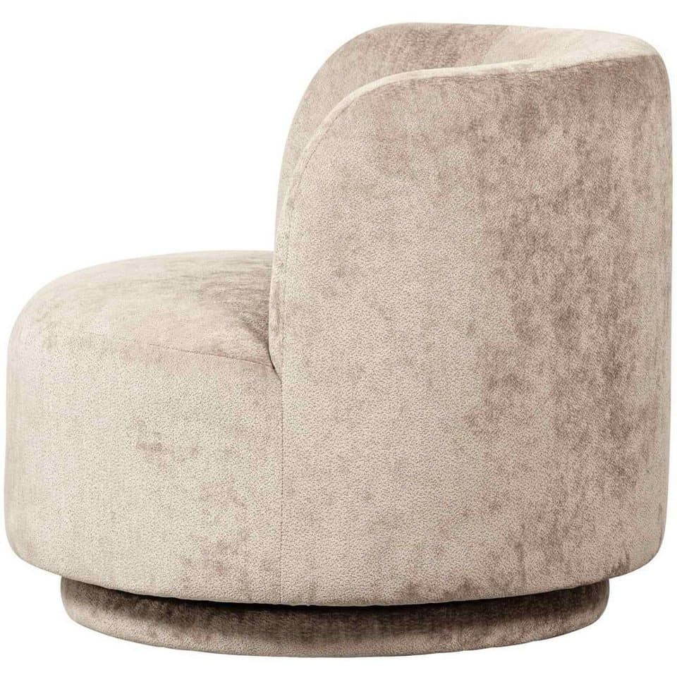 WOOOD Sessel Popular aus Chenille-Stoff, Natur - Thumbnail 3