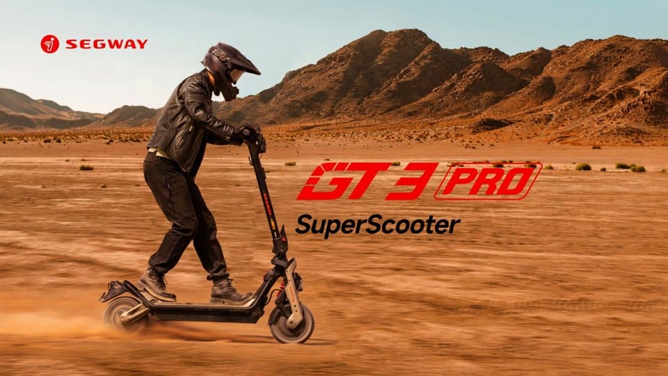 Segway E-Scooter Superscooter GT3 Pro, 80 km/h, (Smart TFT Display, 1700W*2 Motoren, 11-Zoll Reifen, IPX6), mit 80 km/h, 138 km Eco Modus Reichweite, 150 kg Tragfähigkeit - Thumbnail 2