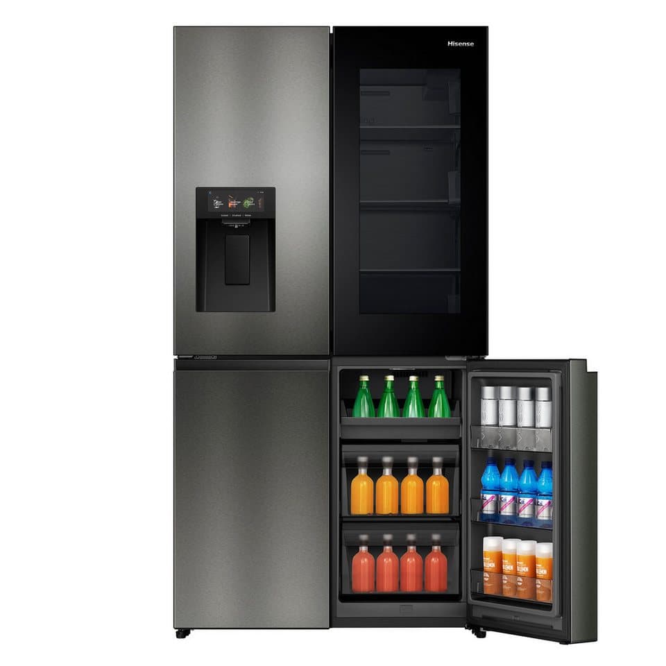 Hisense Multi Door RQ600P7SKE, 179 cm hoch, 91,4 cm breit, PureViewDoor - immer sehen was im Kühlschrank ist - Thumbnail 8