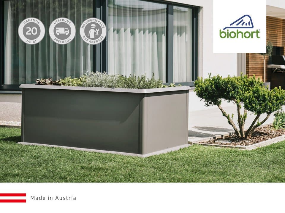 Biohort Garten-Geräteschrank Gr. 150, verschiedene Farben, BxT: 155x83 cm, aus Metall mit hohem Nutzwert - Thumbnail 8