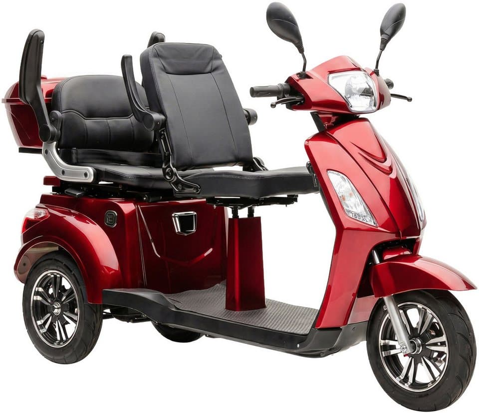 ECONELO Elektromobil, 1000 W, 25 km/h, Sicherheitsrollen gegen Kippen, 3 Geschwindigkeitsstufen - Bild 1