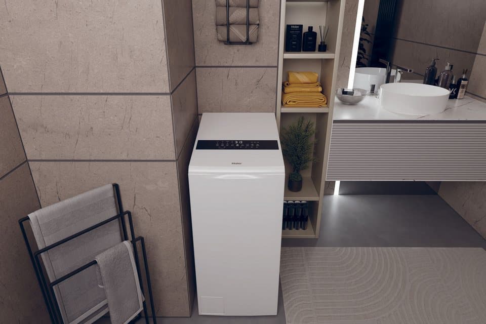 Haier Waschmaschine Toplader Serie 9 HW90-BPD13386U1, 9 kg, 1300 U/min, 9kg Fassungsvermögen & Energieeffizienzklasse A - Thumbnail 9