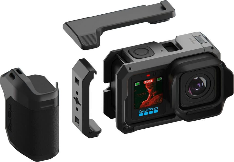 GoPro Mission 1 Pro GRIP Edition Action Cam (8K, WLAN (Wi-Fi), Bluetooth)