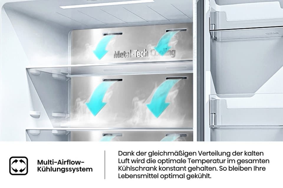 Hisense Multi Door RQ5P470SAFD, 178,5 cm hoch, 79,4 cm breit, MetalCooling Innenwand - Thumbnail 20