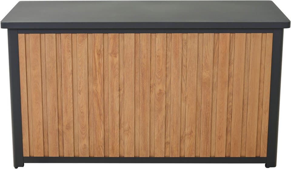 Siena Garden Kissenbox, Gestell aus Aluminium, 135x59x75cm woodlook - Thumbnail 6