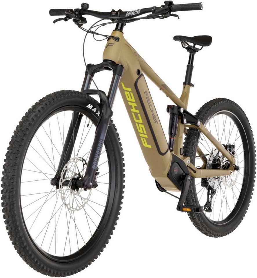 FISCHER Fahrrad E-Bike Mountainbike MONTIS 10.0i Fully 711, 12 Gang SRAM SX 11-50 Kettenschaltung Schaltwerk, Mittelmotor, 711 Wh, (mit Akku-Ladegerät, mit Werkzeug), Pedelec, Elektrofahrrad für Damen und Herren, MTB - Thumbnail 3