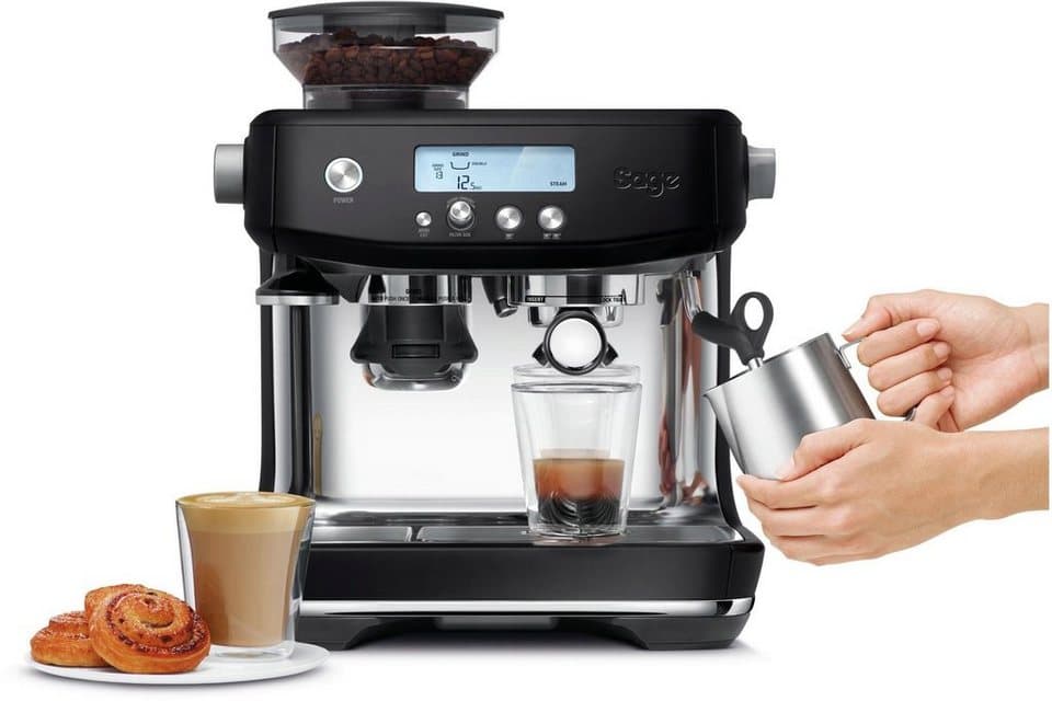 Sage Espressomaschine »The Barista Pro, SES878BTR4EEU1«, Mattschwarz - Thumbnail 3