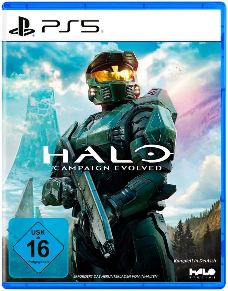 PlayStation 5 PS5 Disk Edition (Slim) inkl. Halo: Campaign Evolved 1TB - Thumbnail 3