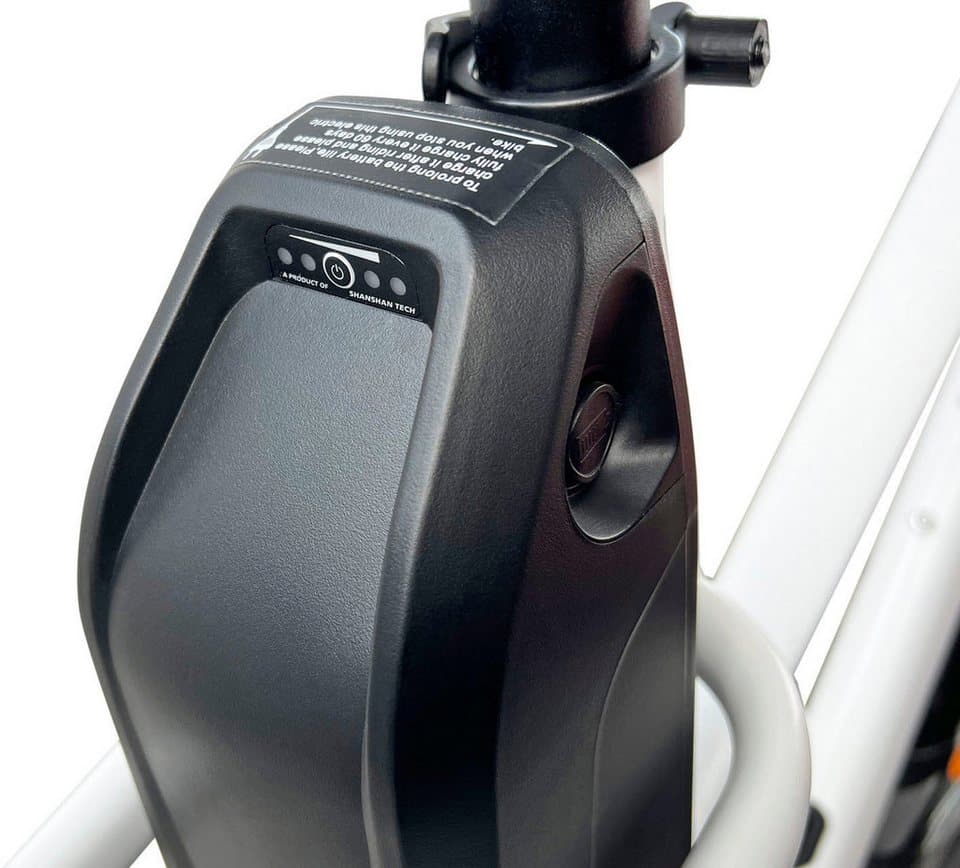 LLobe E-Bike Lastenrad Cargo City E-Bike Cargado, 7 Gang Shimano Tourney Schaltwerk, Kettenschaltung, Mittelmotor, 468 Wh - Thumbnail 9