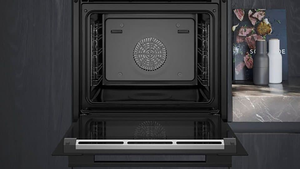 SIEMENS Dampfbackofen iQ700 HS736G3B1, mit Teleskopauszug nachrüstbar, ecoClean, cookControl Pro Funktion für automatische Gerichtzubereitungen - Thumbnail 3