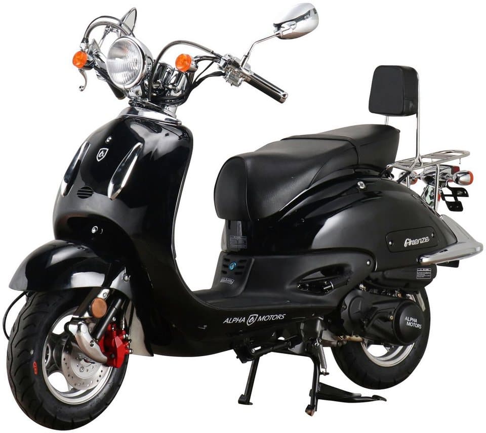 Alpha Motors Motorroller Retro Firenze, 125 ccm, 85 km/h, Euro 5+, im Retro-Look - Thumbnail 2