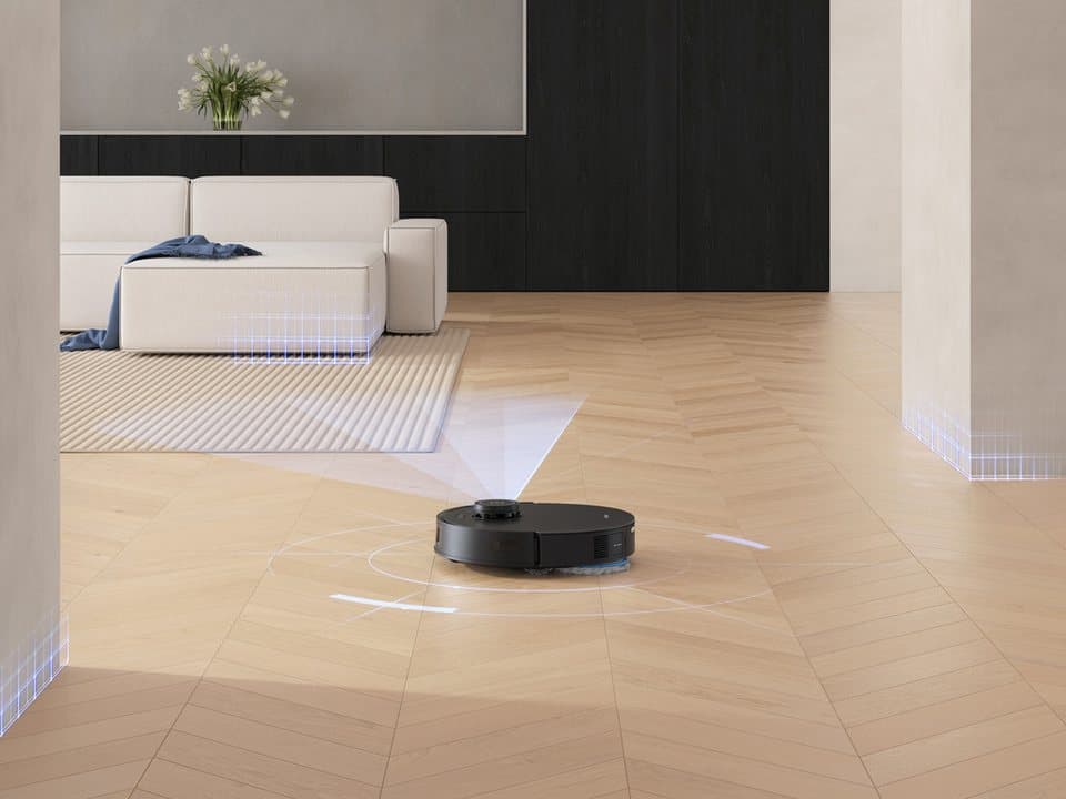 ECOVACS Saugroboter mit Wischfunktion, ECOVACS DEEBOT T30S PRO OMNI, 60 W, 11.000PA, OMNI Station, Mopphebesystem, Adaptive Kantenreinigung - Thumbnail 9