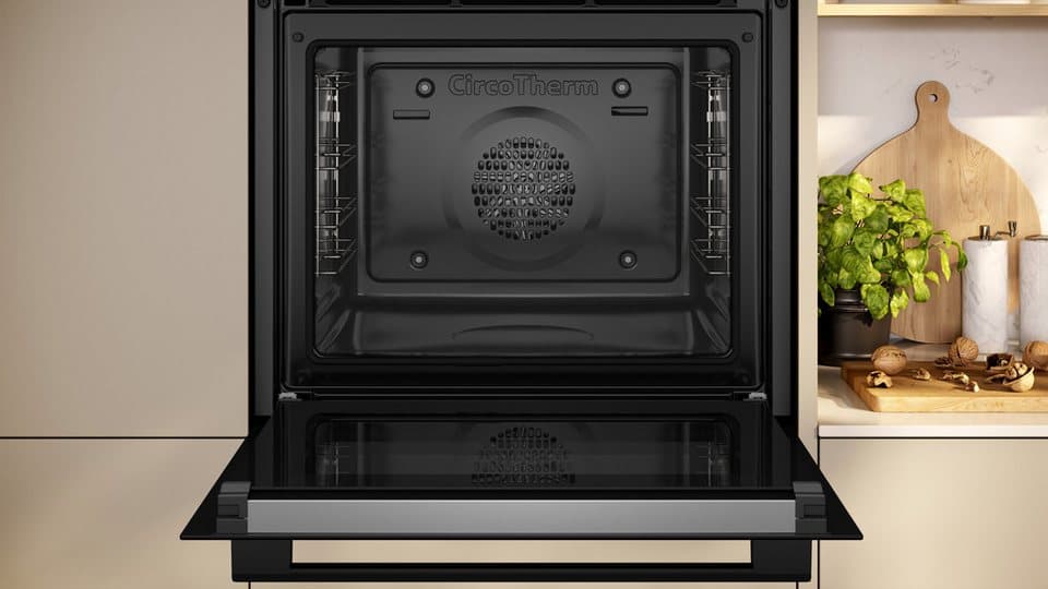 NEFF Backofen-Set BTX46PIB0, mit Teleskopauszug nachrüstbar, Pyrolyse-Selbstreinigung, Knuspriges Air Fry & extra schnelle Powerstufe beim Kochen - Thumbnail 6