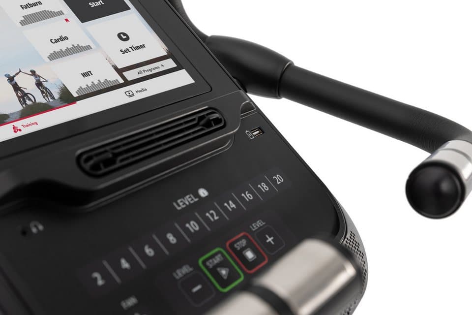 Spirit Fitness Heimtrainer Spirit Fitness Ergometer XBU55 ENT, Touchscreen mit Apps - Thumbnail 3