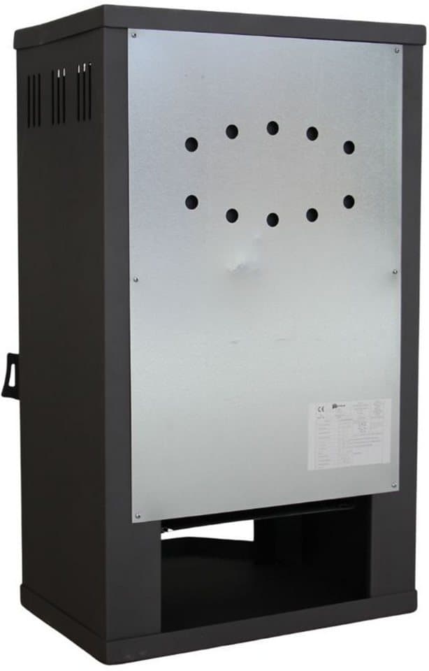 Kaminofen Prismo Stahl, 6,4 kW, Zeitbrand - Thumbnail 4