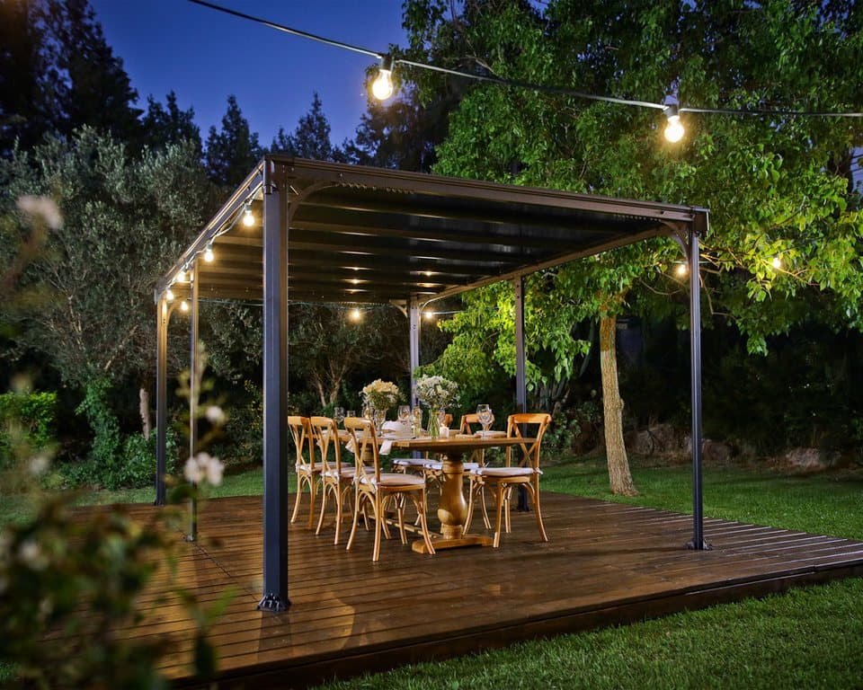 Palram - Canopia Pavillon Milano 4300, BxT: 309x426 cm - Thumbnail 5