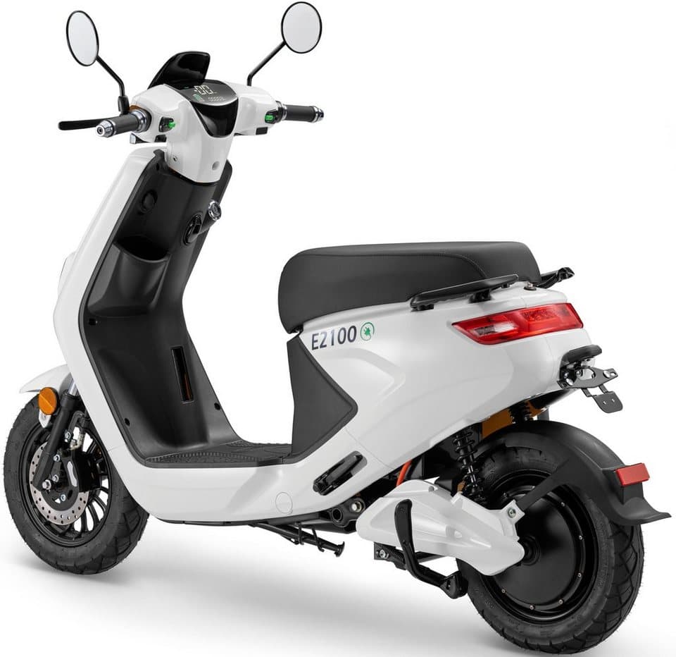 Luxxon E-Motorroller E2100, 2000 W, 45 km/h, bis zu 50 km Reichweite, mit Straßenzul., 2 Sitzplätze, für Erwachsene - Thumbnail 2