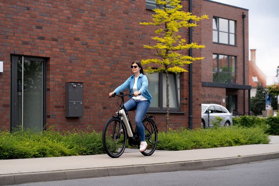 Prophete E-Bike Cityrad Geniesser 4.8, 7 Gang Shimano Nexus Schaltwerk, Nabenschaltung, Mittelmotor, 540 Wh, Pedelec, 10 Jahre Garantie auf den Rahmen - Thumbnail 15