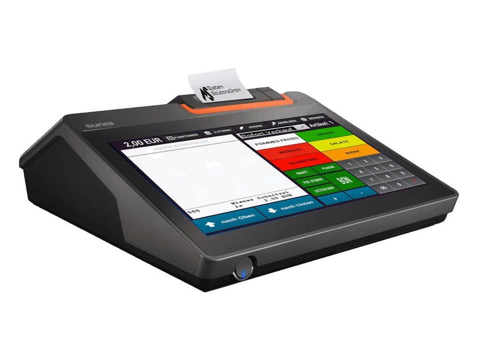 BlitzKasse Kassensystem 10" All-in-One Kasse für Beauty-Geschäfte: Friseursalon Kosmetikstudio