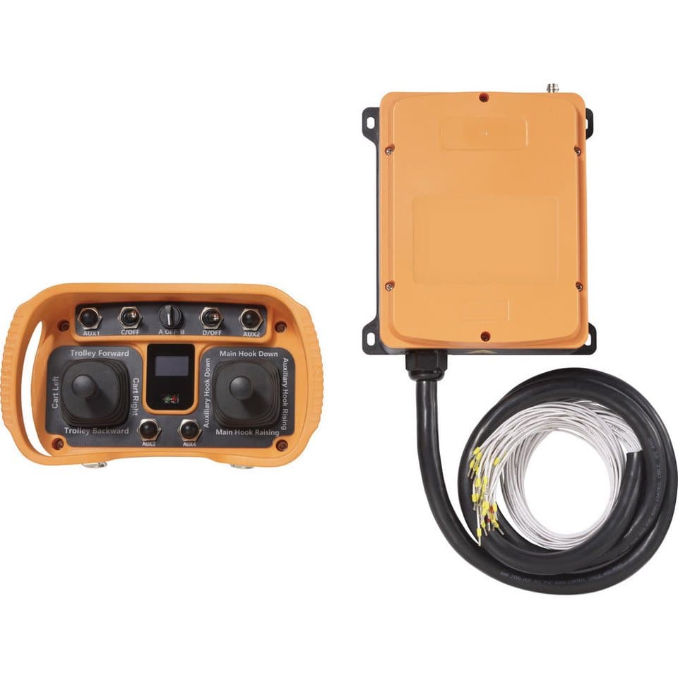TRU COMPONENTS Relais-Modul TRU COMPONENTS TC-13502024 Industrielle Funkfernsteuerung, Joystick, (TC-13502024)