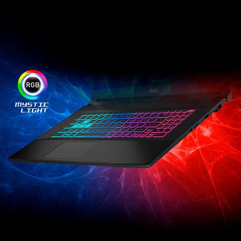 MSI Katana 17 B13VEK-1298 Gaming-Notebook (43,9 cm/17,3 Zoll, Intel Core i5 13420H, GeForce RTX 4050, 16 GB, 1000 GB SSD) - Thumbnail 29