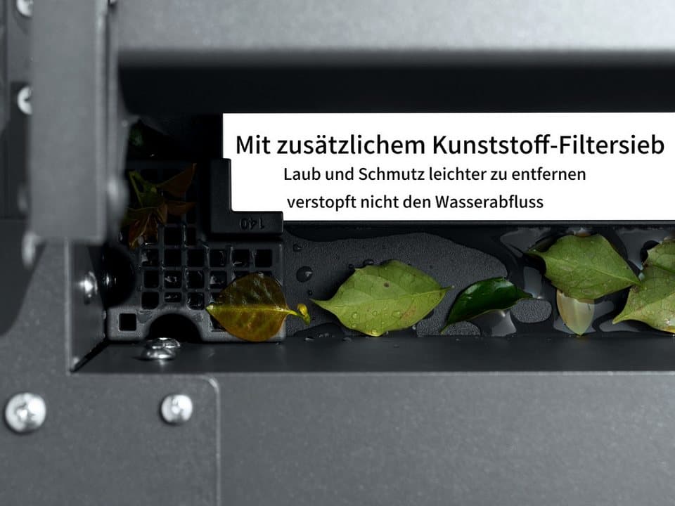 KONIFERA Pavillon Pergola Lucida Premium, Pergola aus hochwertigstem Material 100% Aluminium, Lamellendach - Thumbnail 8