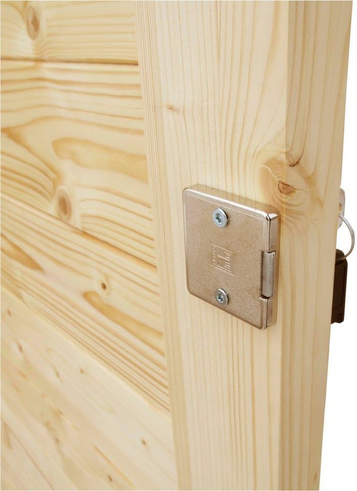 KONIFERA Mülltonnenbox Gartenschrank Multi 3 (Komplett-Set), aus Fichte, BxTxH: 200x82x163 cm - Thumbnail 7