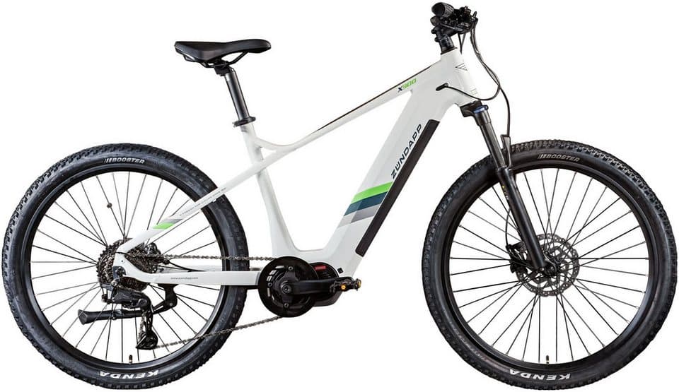 Zündapp E-Bike Mountainbike X900, 10 Gang Shimano Cues U6020 SGS Schaltwerk, Kettenschaltung, Mittelmotor, 733 Wh, Pedelec, Elektrofahrrad für Damen und Herren, MTB - Bild 1