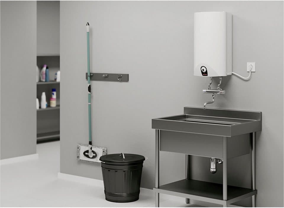 STIEBEL ELTRON Kochendwassergerät Boiler EB 15 SL, min. 35 °C, max. 85 °C, 15 l, für die Dusche, offen, drucklos, mit Stecker - Thumbnail 3